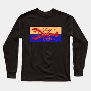 Lobster Horizontal Long Sleeve T-Shirt